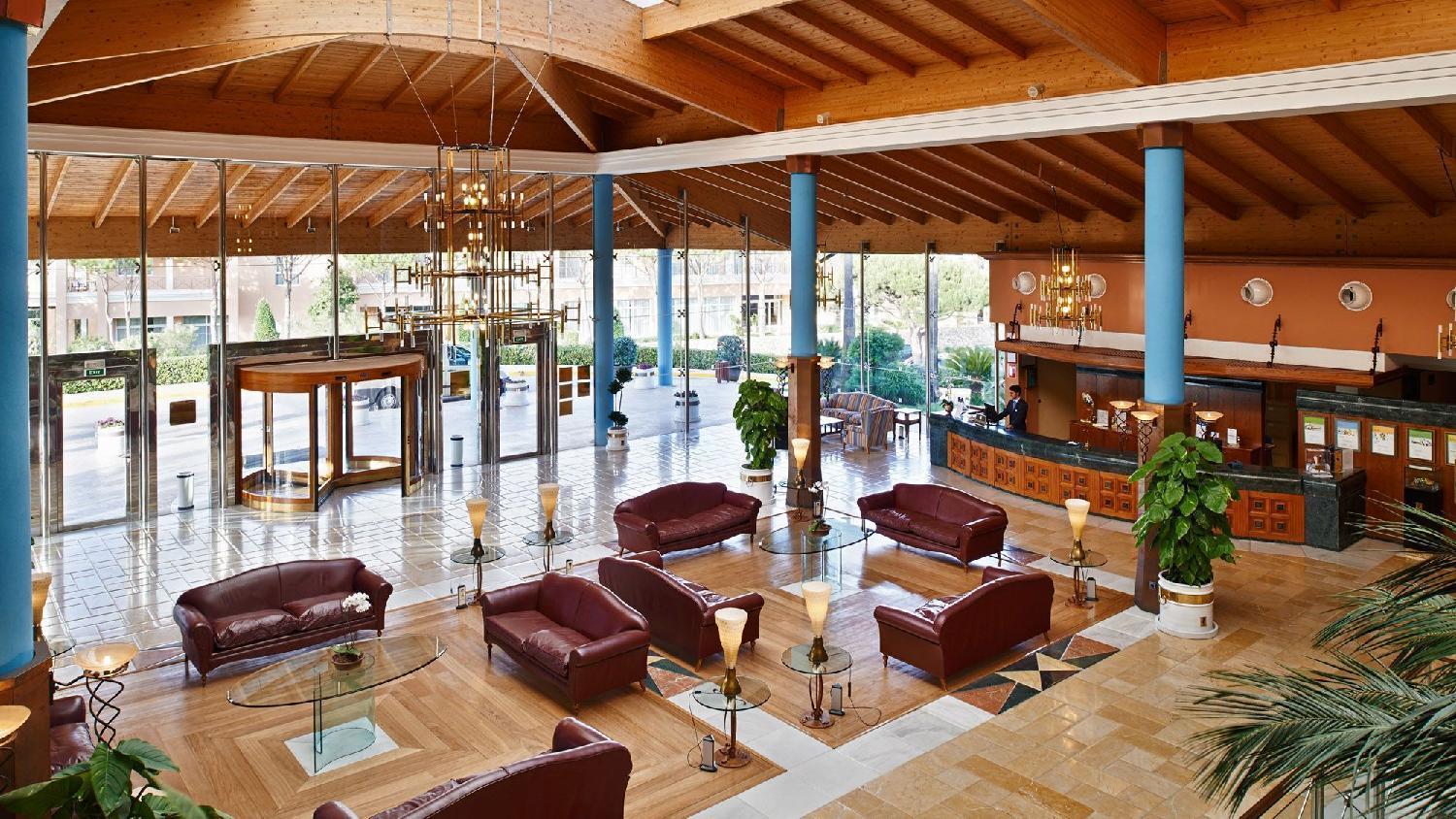 Hipotels Barrosa Palace & Spa Chiclana de la Frontera Exteriör bild Lobby